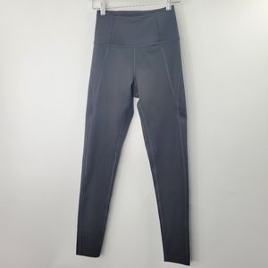 Girlfriend Collective High Rise High Waisted Leggings Slate Grey